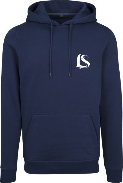 Herren Hoodie Liebigschule Gießen kleines Logo