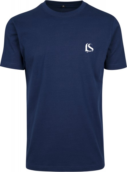 Herren Shirt Liebigschule Gießen kleines Logo